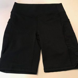 Fabletics Black Biker Shorts size medium